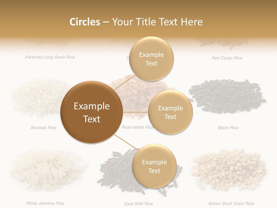 Rice Asia Pile PowerPoint Template