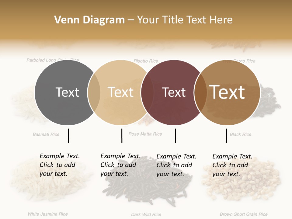 Rice Asia Pile PowerPoint Template