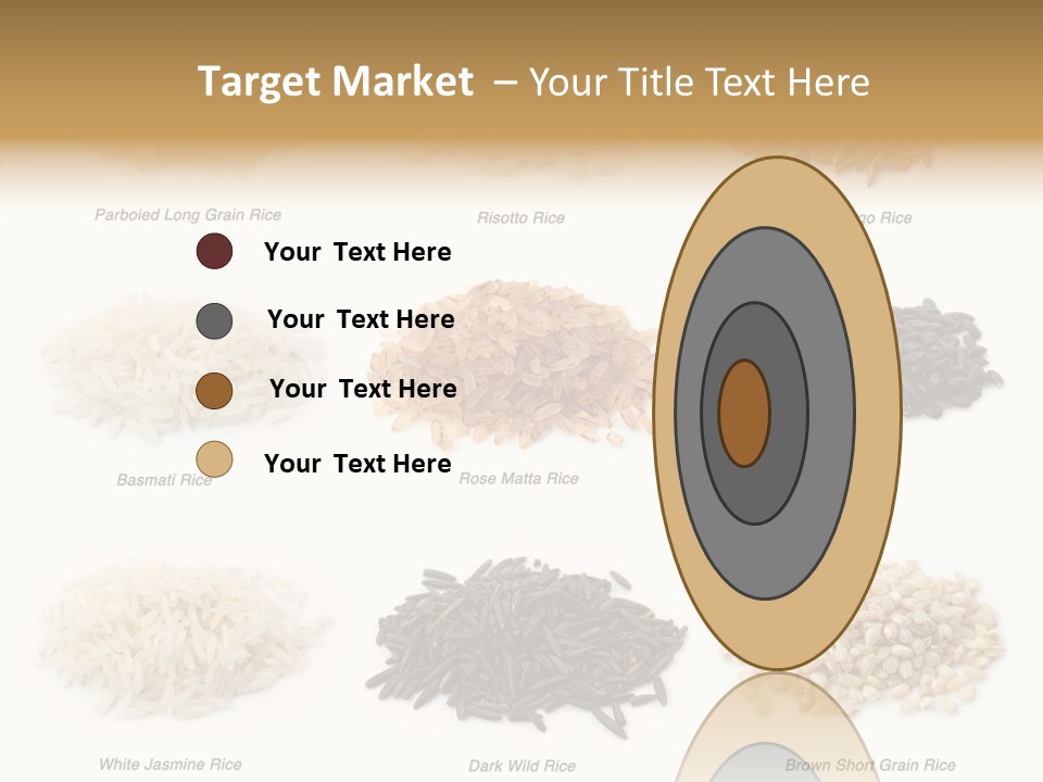 Rice Asia Pile PowerPoint Template
