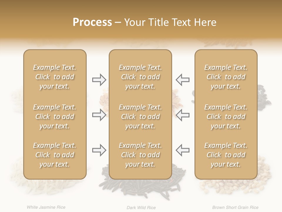 Rice Asia Pile PowerPoint Template