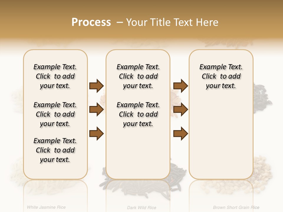 Rice Asia Pile PowerPoint Template