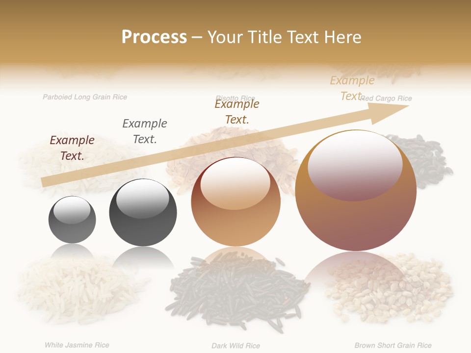 Rice Asia Pile PowerPoint Template