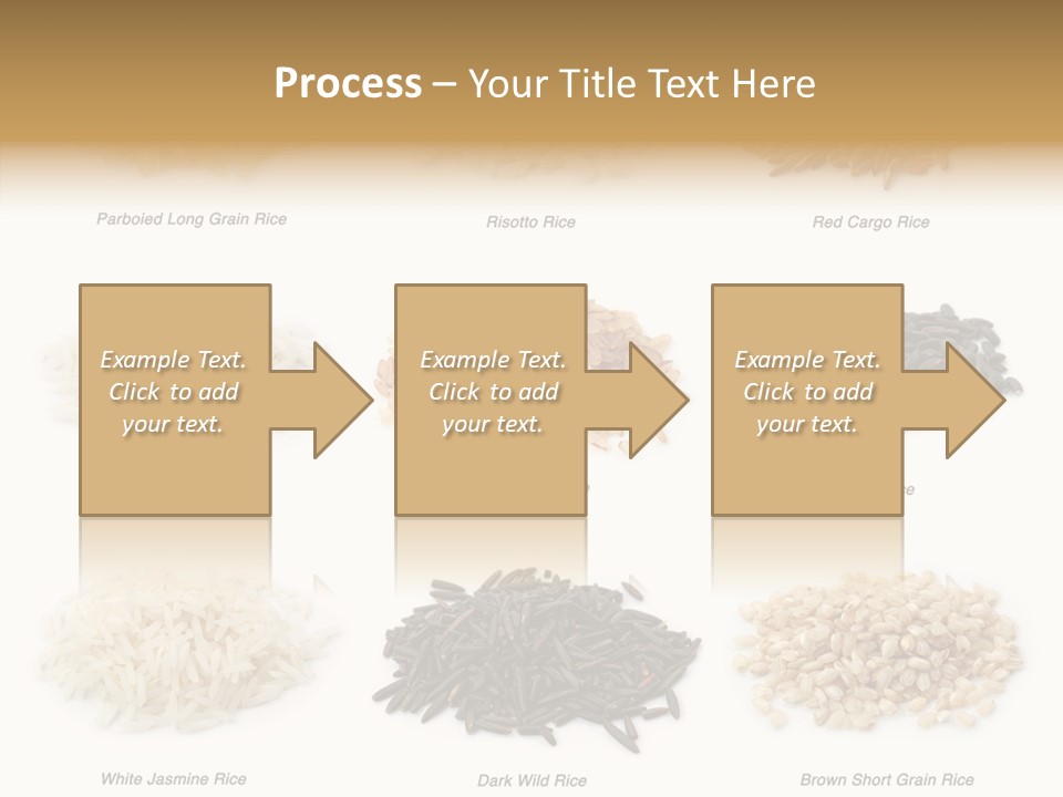 Rice Asia Pile PowerPoint Template