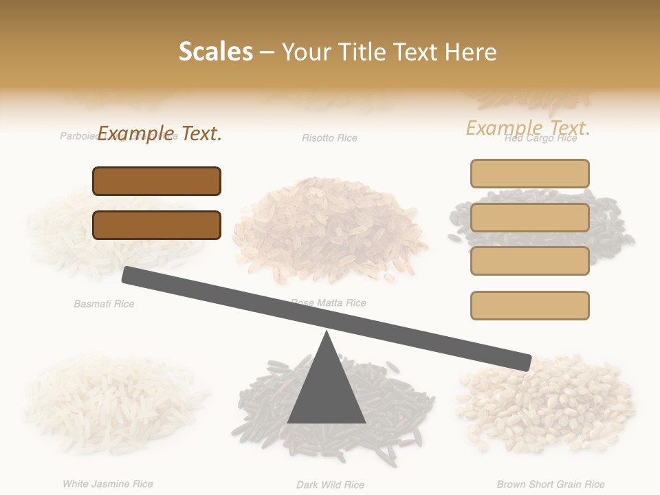 Rice Asia Pile PowerPoint Template