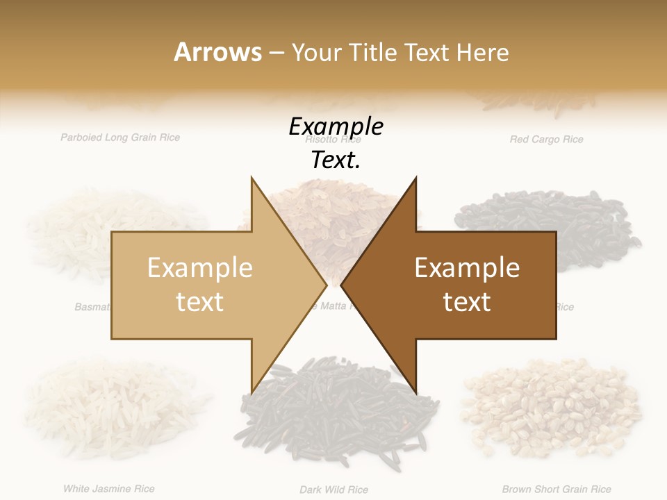 Rice Asia Pile PowerPoint Template