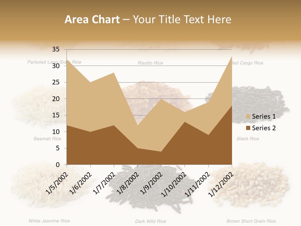Rice Asia Pile PowerPoint Template