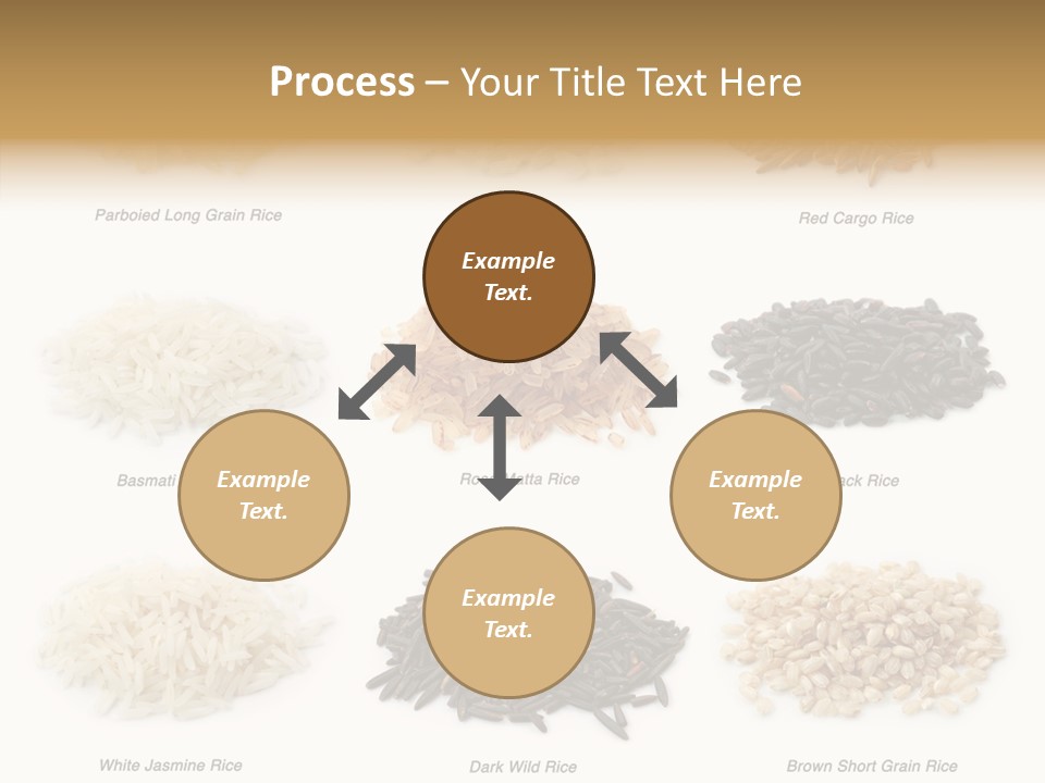 Rice Asia Pile PowerPoint Template