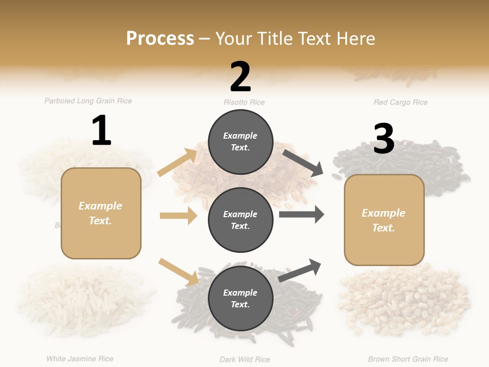 Rice Asia Pile PowerPoint Template