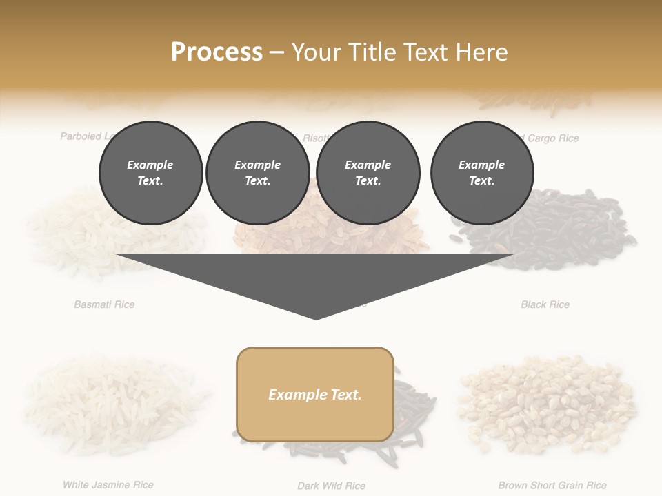 Rice Asia Pile PowerPoint Template