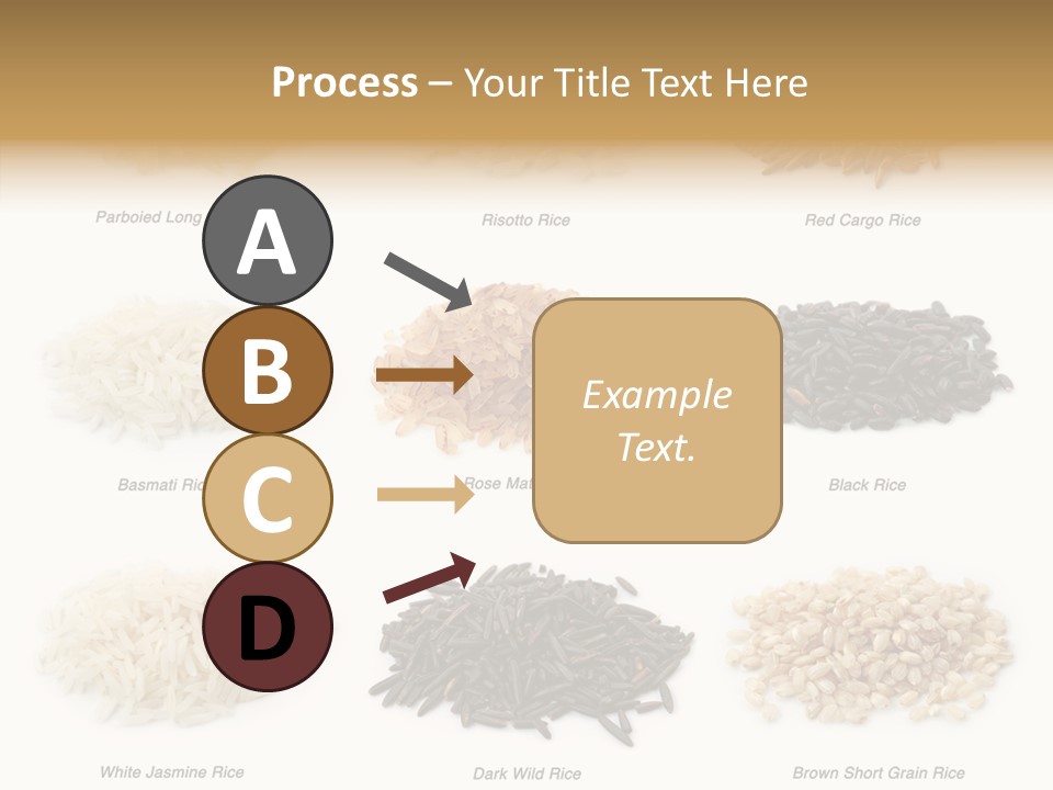 Rice Asia Pile PowerPoint Template