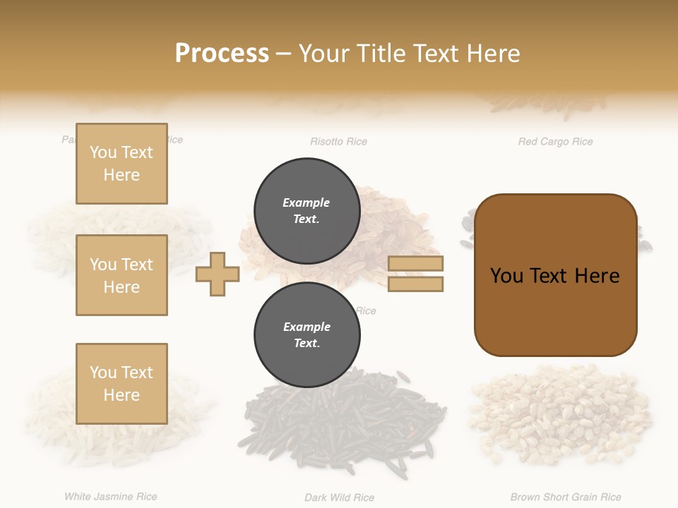 Rice Asia Pile PowerPoint Template