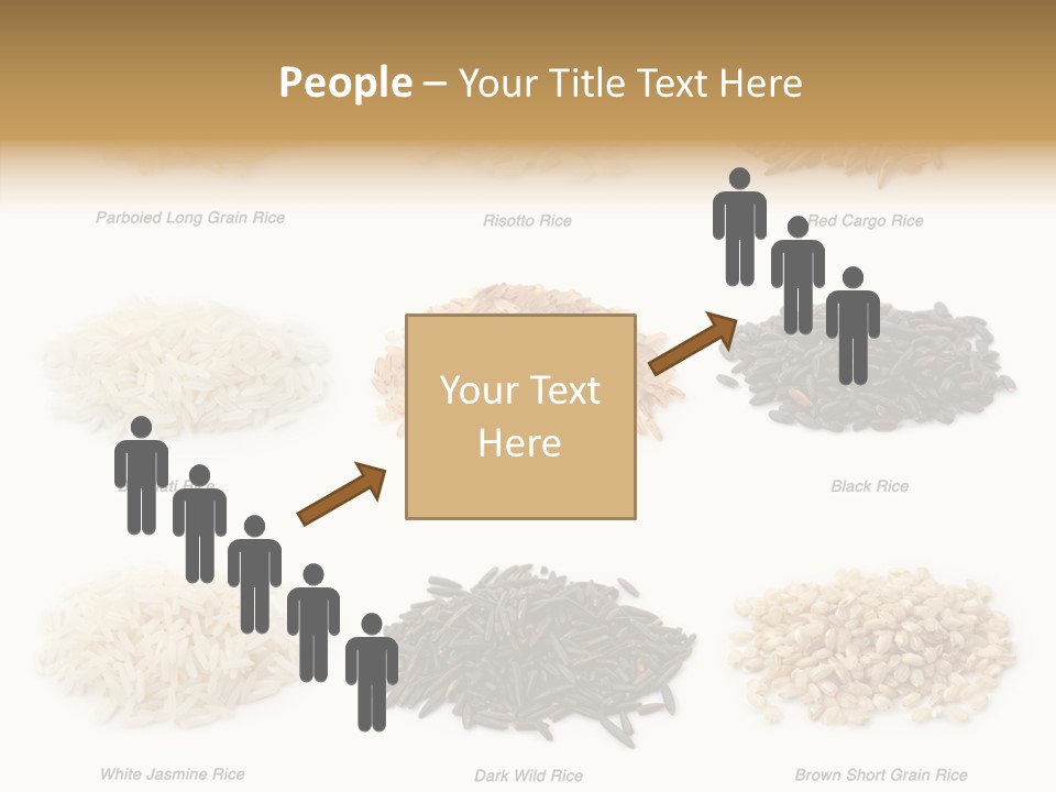Rice Asia Pile PowerPoint Template