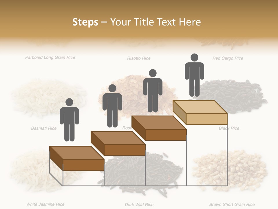 Rice Asia Pile PowerPoint Template