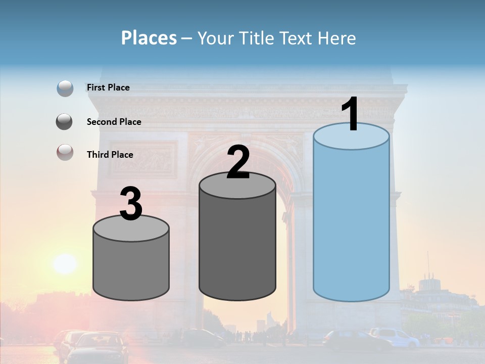 Champs Triumph Dusk PowerPoint Template