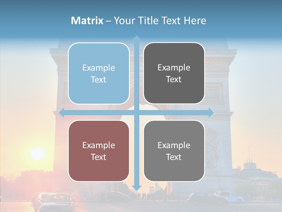 Champs Triumph Dusk PowerPoint Template