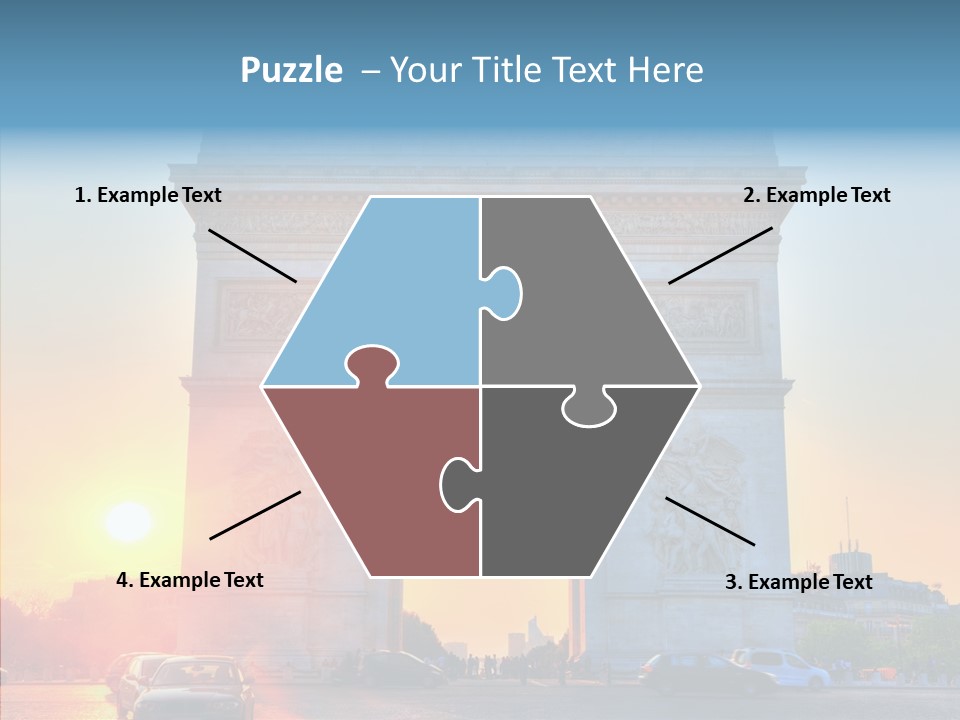 Champs Triumph Dusk PowerPoint Template