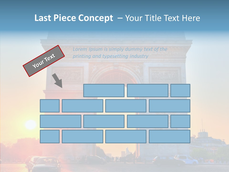 Champs Triumph Dusk PowerPoint Template