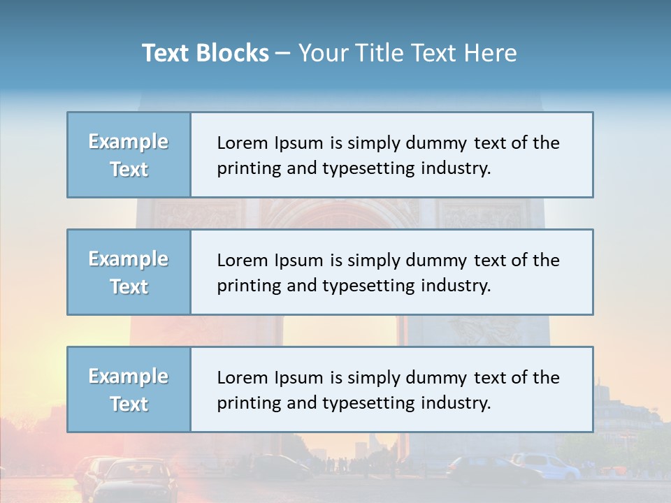 Champs Triumph Dusk PowerPoint Template