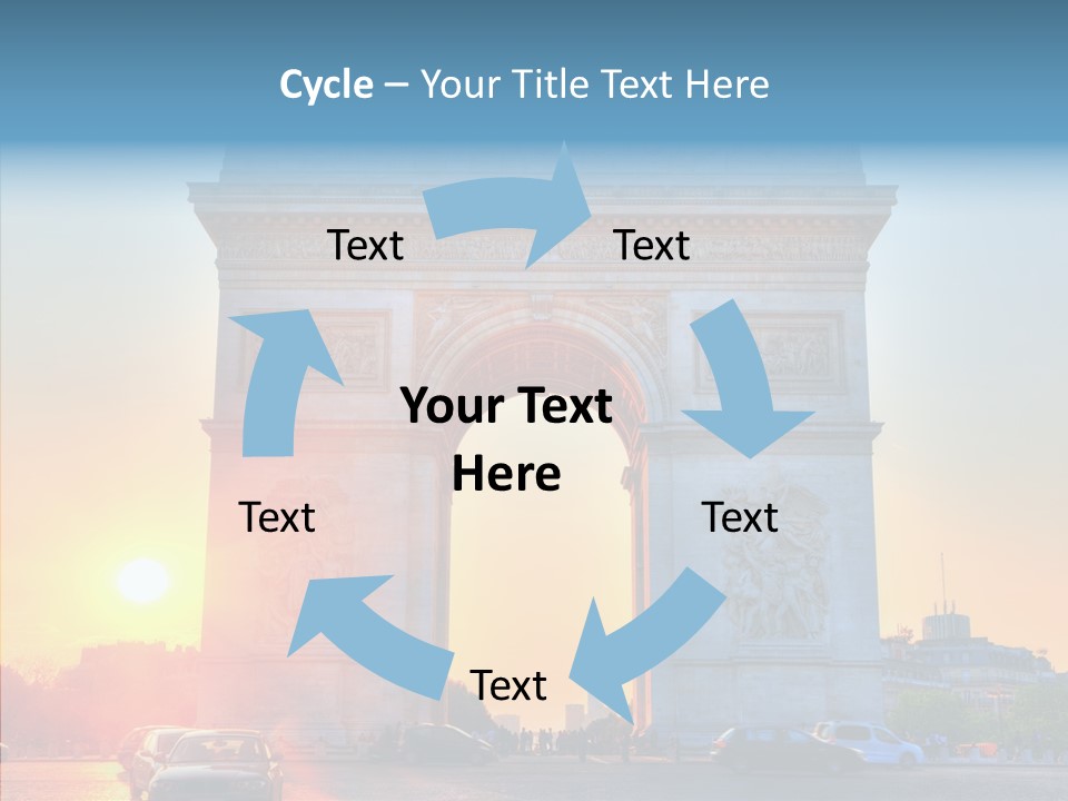 Champs Triumph Dusk PowerPoint Template