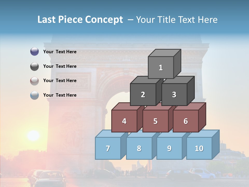 Champs Triumph Dusk PowerPoint Template