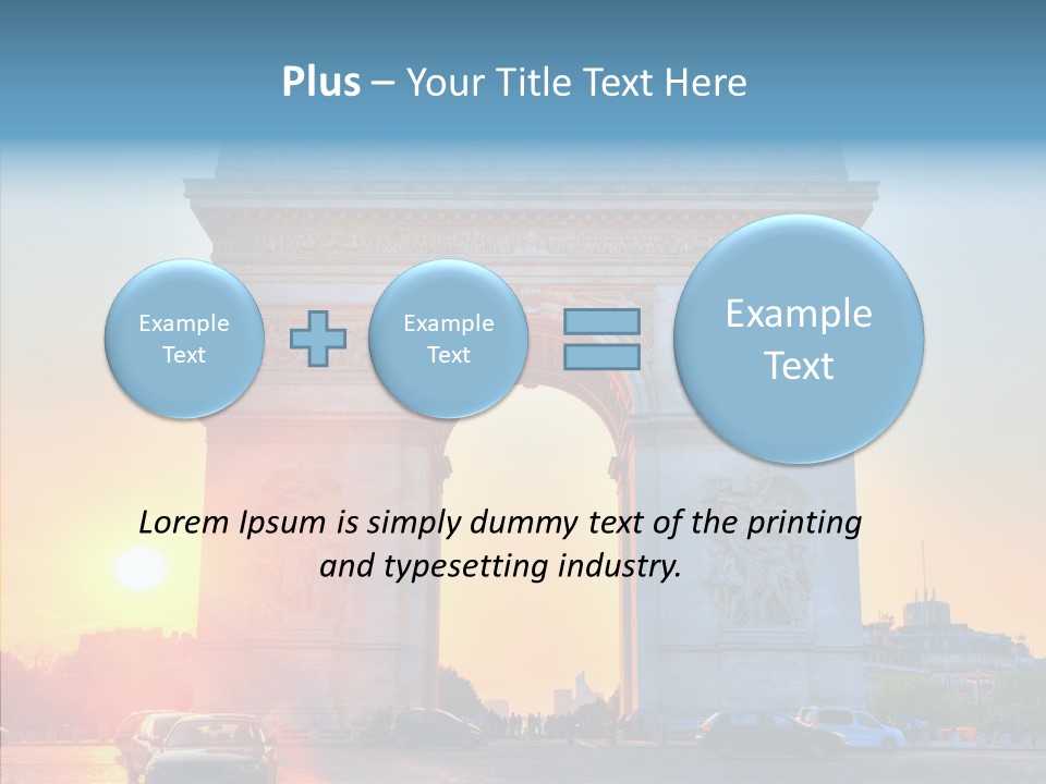 Champs Triumph Dusk PowerPoint Template
