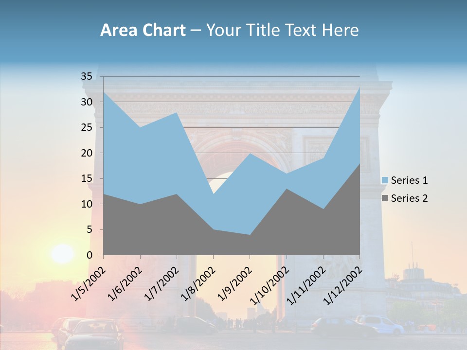 Champs Triumph Dusk PowerPoint Template