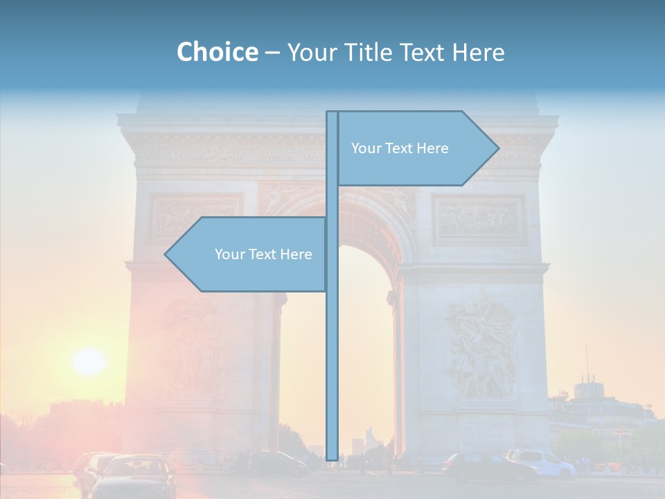 Champs Triumph Dusk PowerPoint Template