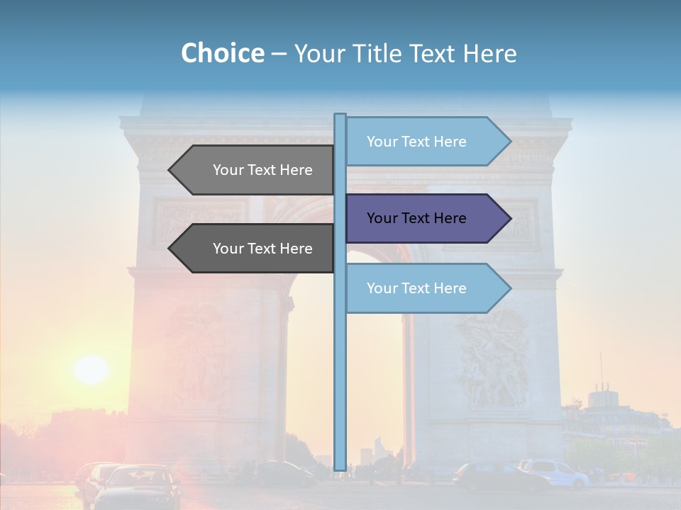 Champs Triumph Dusk PowerPoint Template