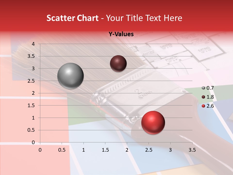Construction Contractor Paintbrush PowerPoint Template