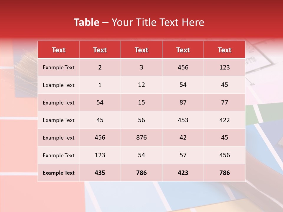 Construction Contractor Paintbrush PowerPoint Template