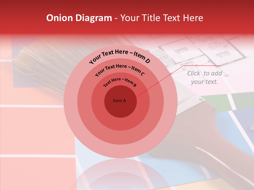 Construction Contractor Paintbrush PowerPoint Template