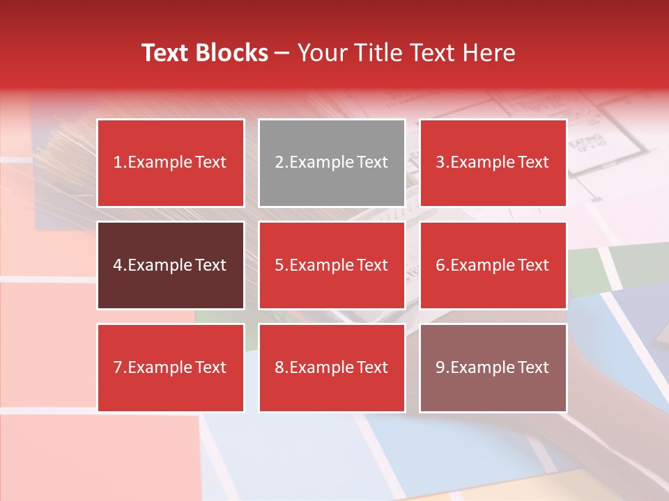 Construction Contractor Paintbrush PowerPoint Template