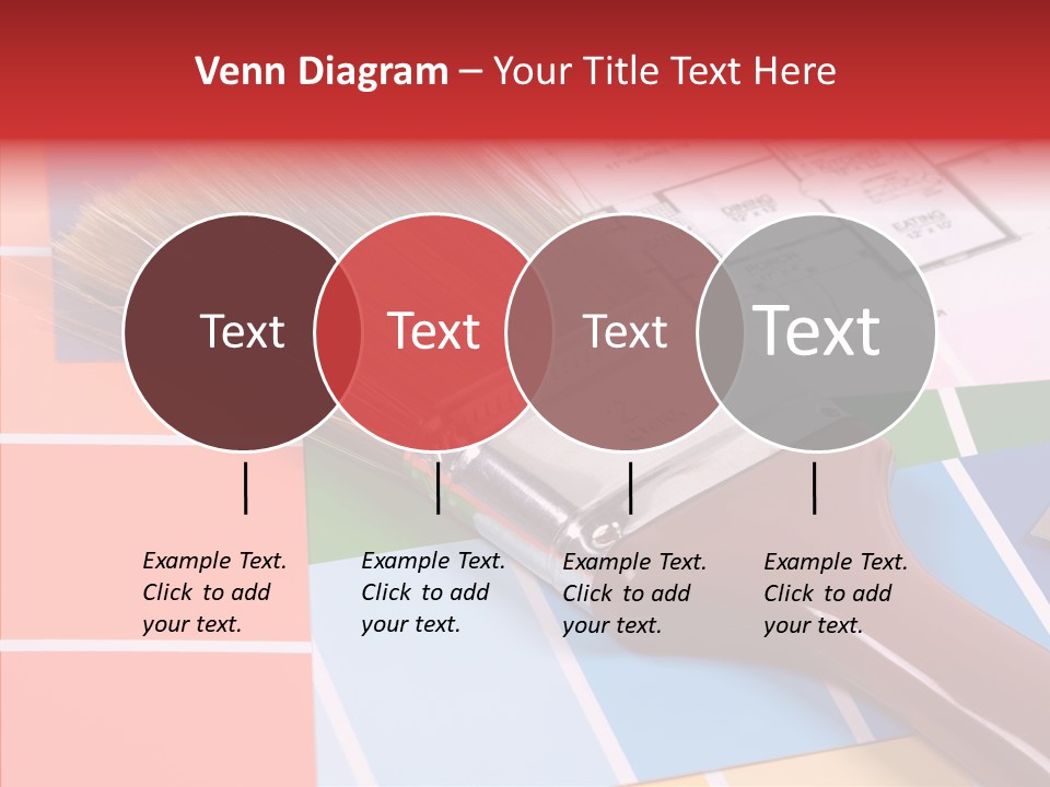 Construction Contractor Paintbrush PowerPoint Template