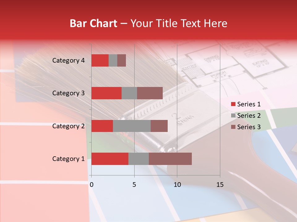 Construction Contractor Paintbrush PowerPoint Template