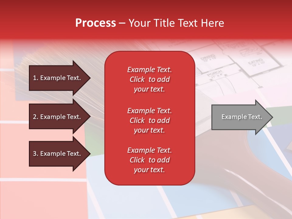 Construction Contractor Paintbrush PowerPoint Template