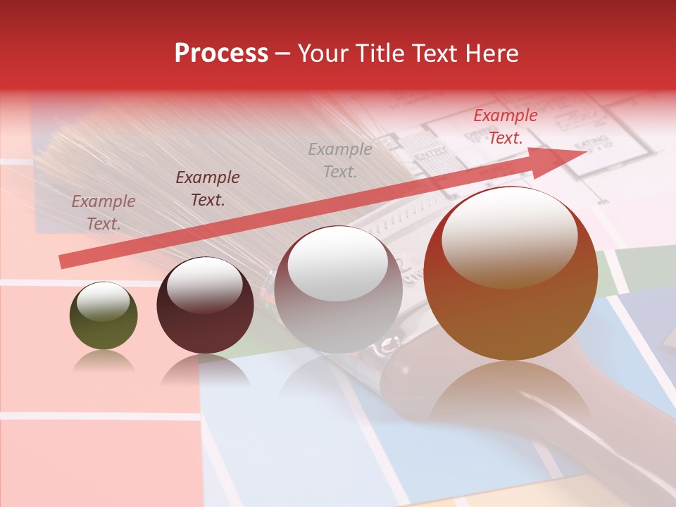 Construction Contractor Paintbrush PowerPoint Template