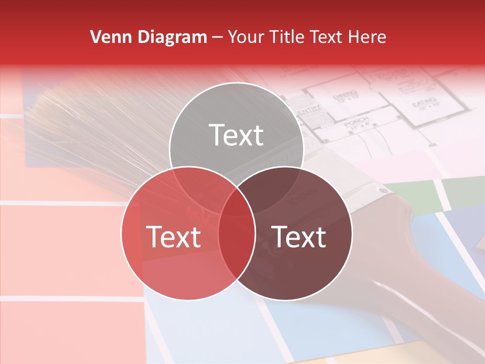 Construction Contractor Paintbrush PowerPoint Template