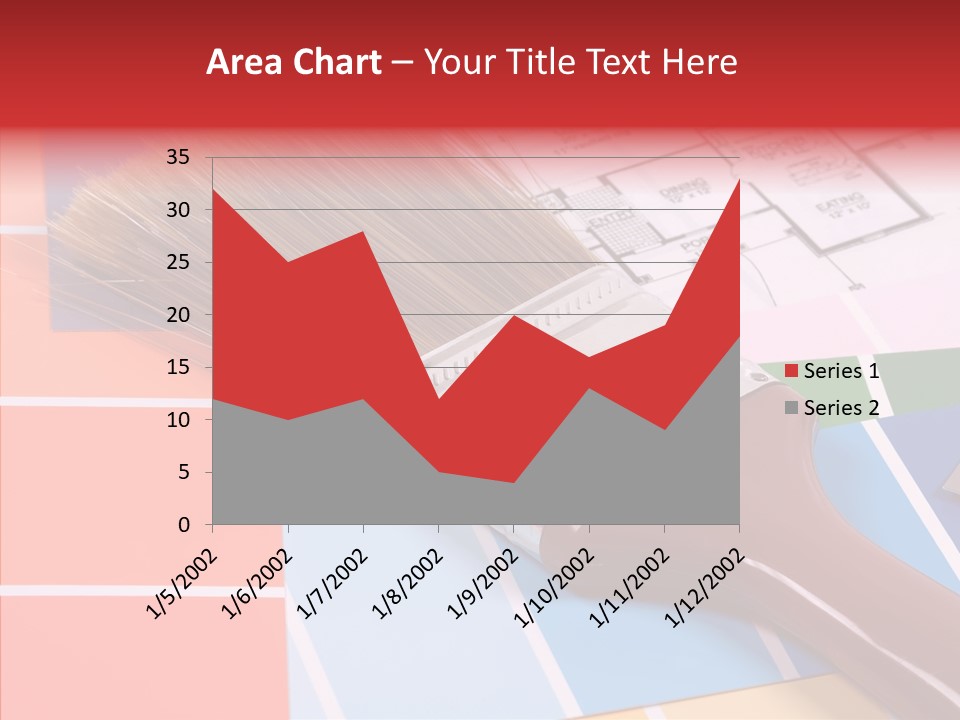 Construction Contractor Paintbrush PowerPoint Template