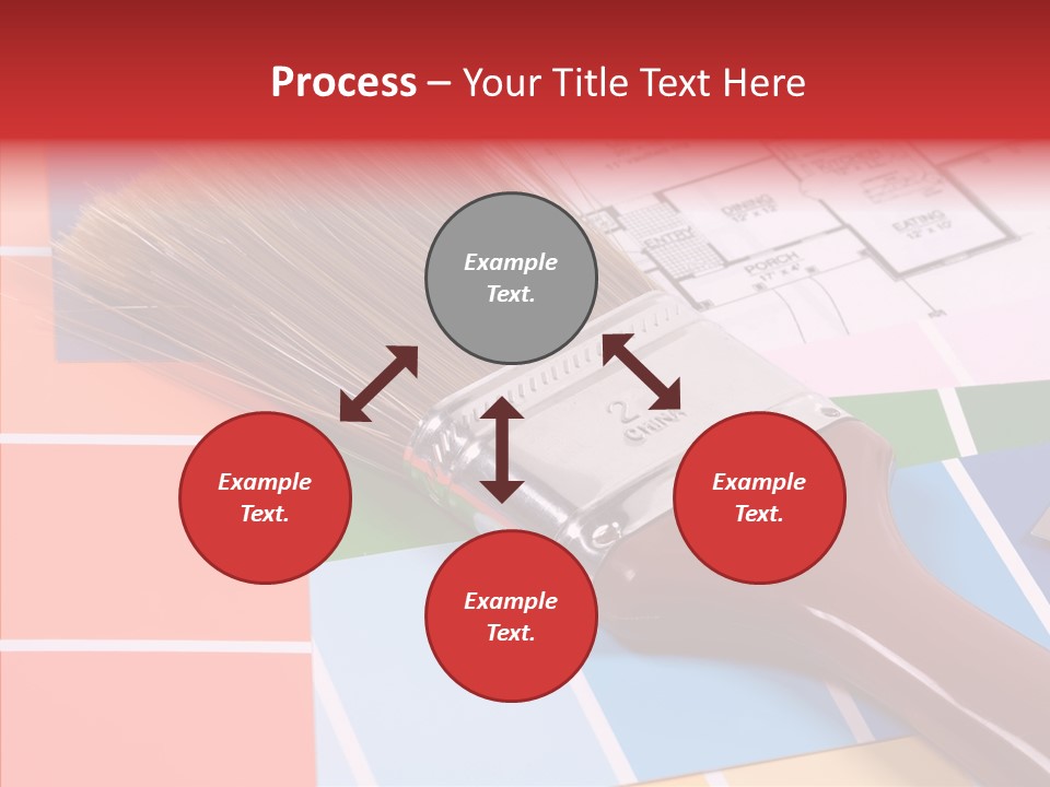 Construction Contractor Paintbrush PowerPoint Template