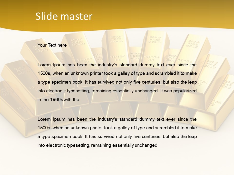 Treasury Render Safe PowerPoint Template