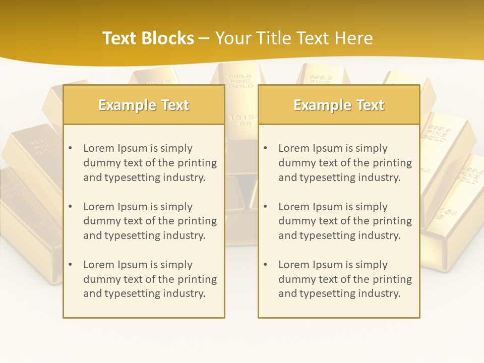 Treasury Render Safe PowerPoint Template
