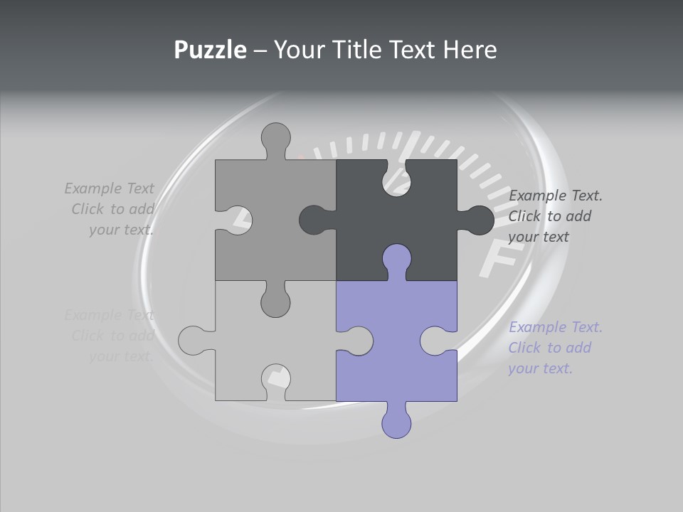 Transportation Efficiency Fuel Flow PowerPoint Template
