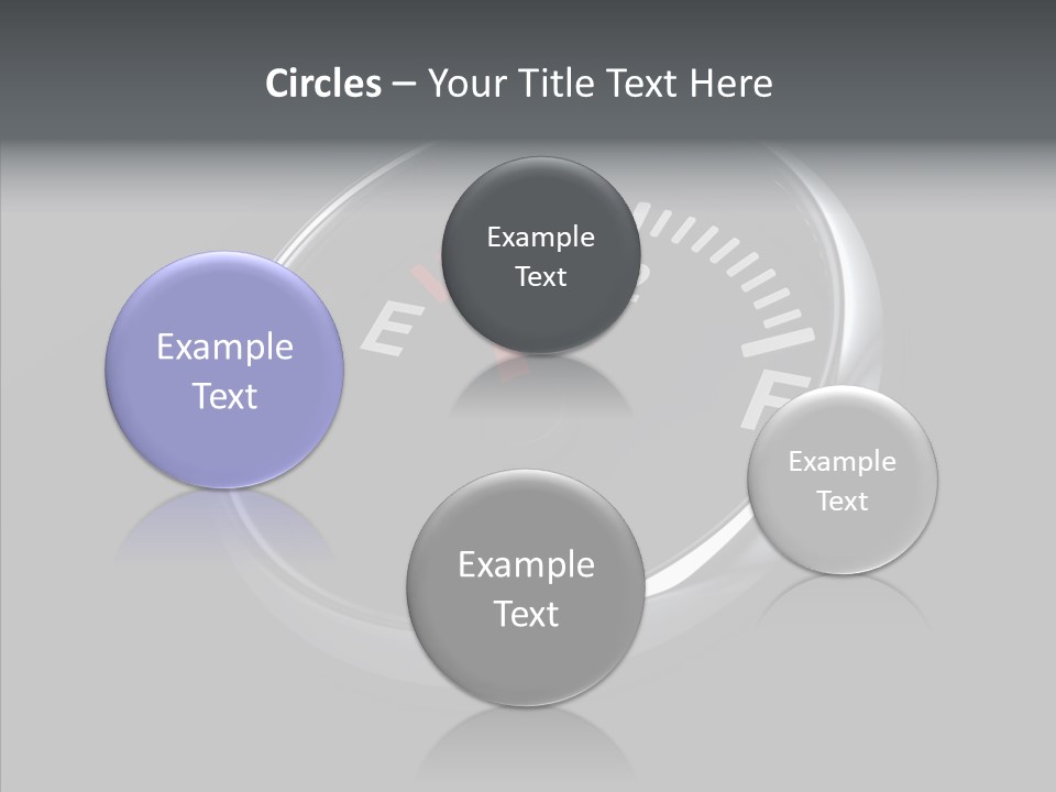 Transportation Efficiency Fuel Flow PowerPoint Template