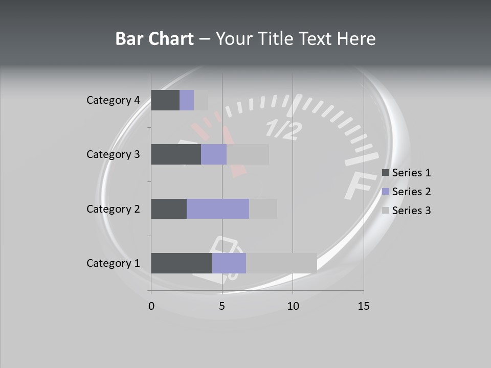 Transportation Efficiency Fuel Flow PowerPoint Template