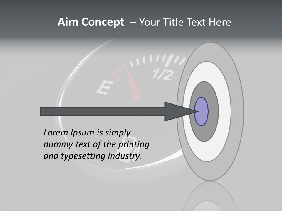 Transportation Efficiency Fuel Flow PowerPoint Template