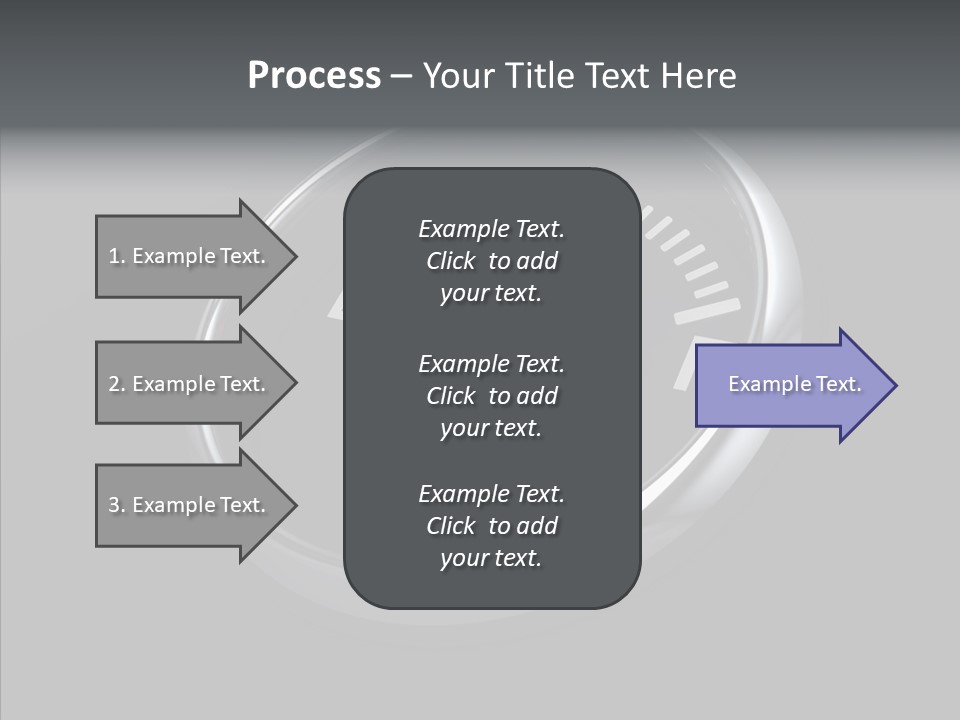 Transportation Efficiency Fuel Flow PowerPoint Template