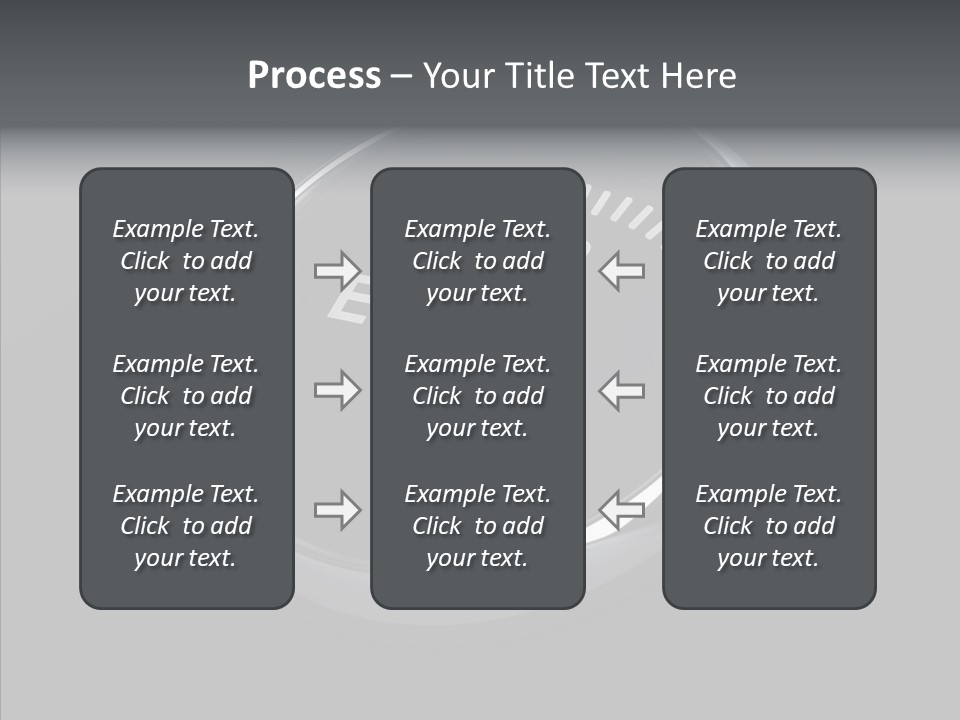 Transportation Efficiency Fuel Flow PowerPoint Template