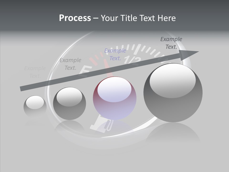 Transportation Efficiency Fuel Flow PowerPoint Template
