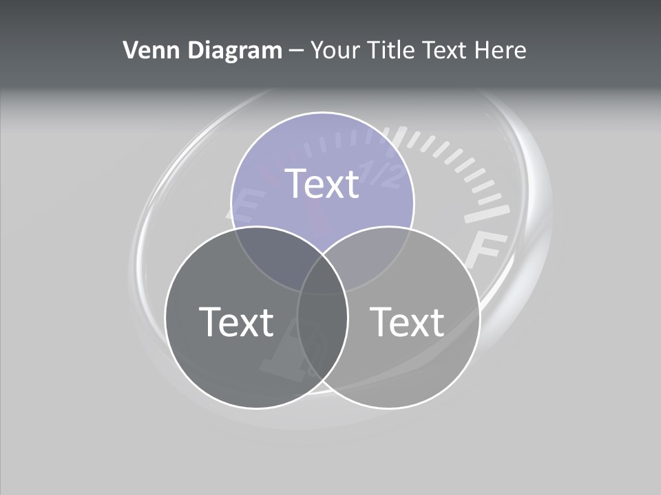 Transportation Efficiency Fuel Flow PowerPoint Template