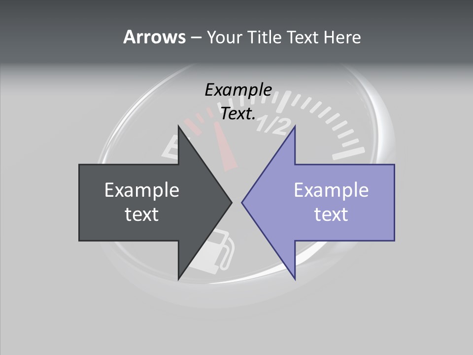Transportation Efficiency Fuel Flow PowerPoint Template